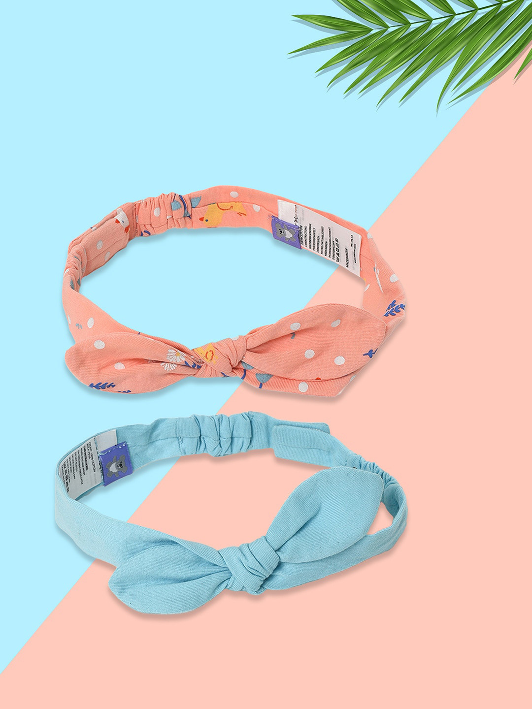 MiArcus Set of 2 Girls Chill Wrap Headband