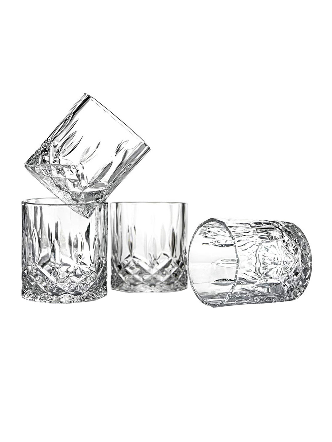 PERICAL Transparent 6 Pieces Whiskey Glass 300 ml