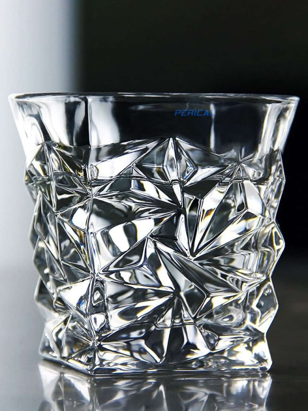 PERICAL Transparent 6 Pieces Whiskey Glass 300 ml