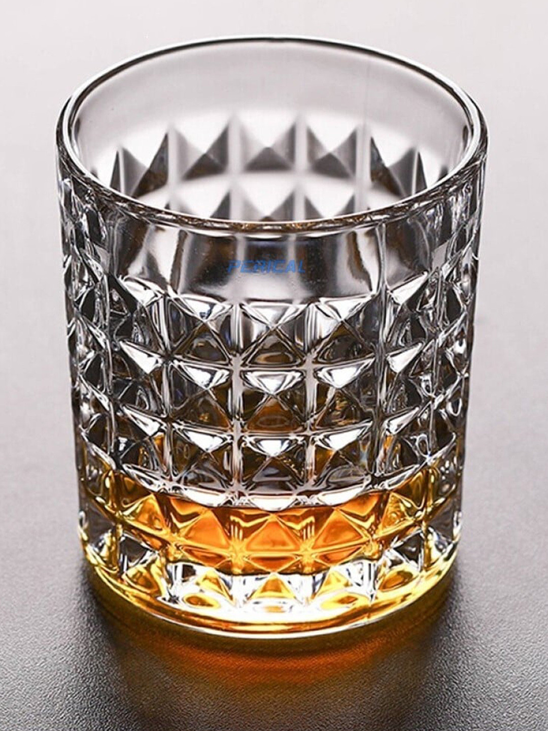 PERICAL Transparent 6 Pieces Whiskey Glass 300 ml