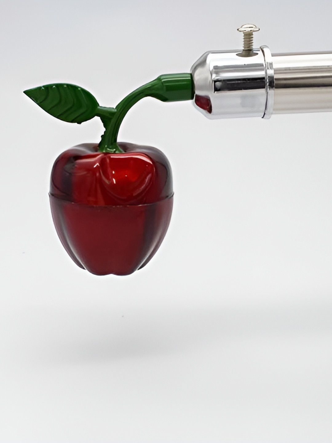 Rab Red & Silver Toned 2 Pieces Rod Rail Brackets