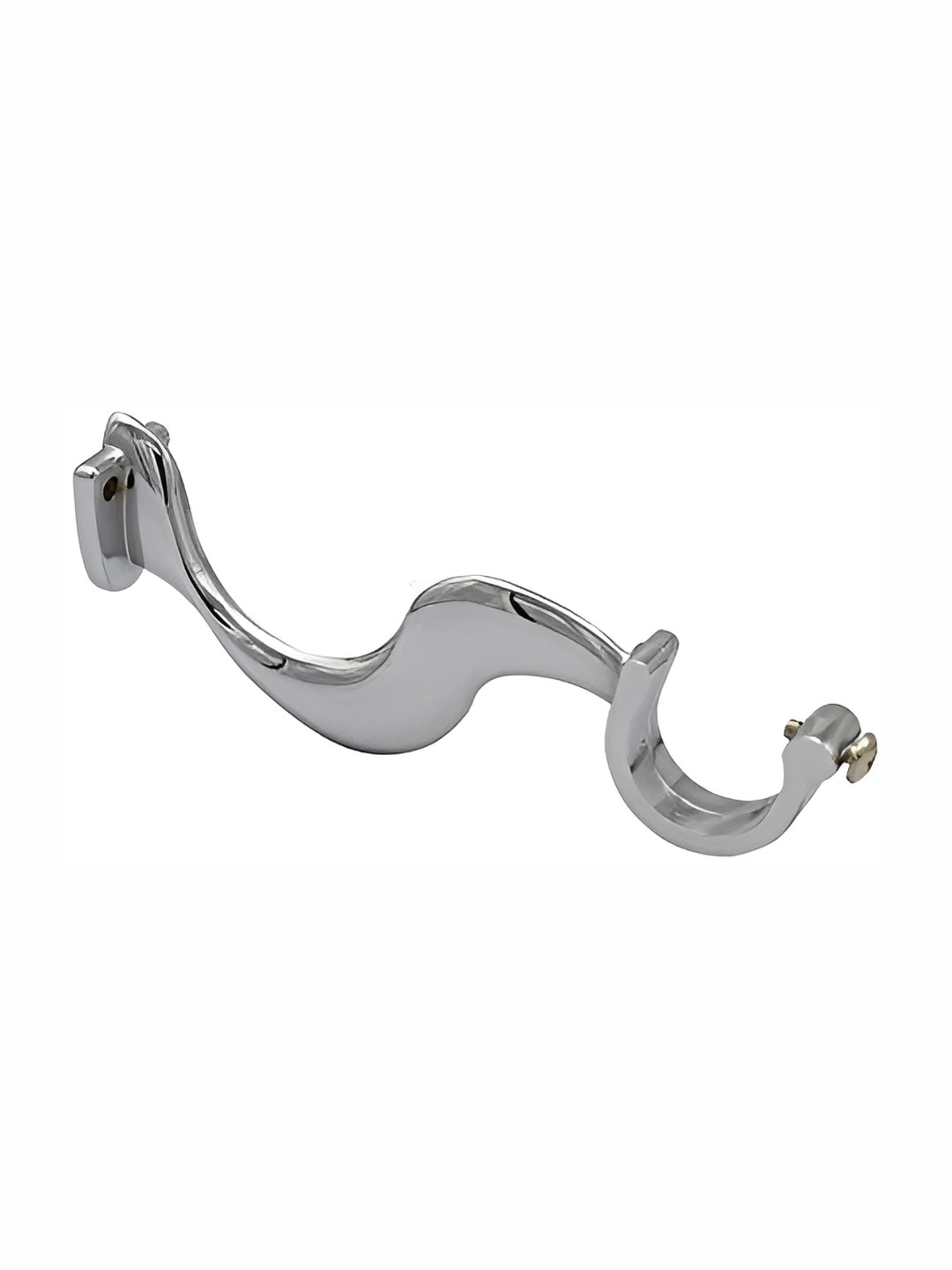 Rab Silver Toned Iron Rod Rail Bracket