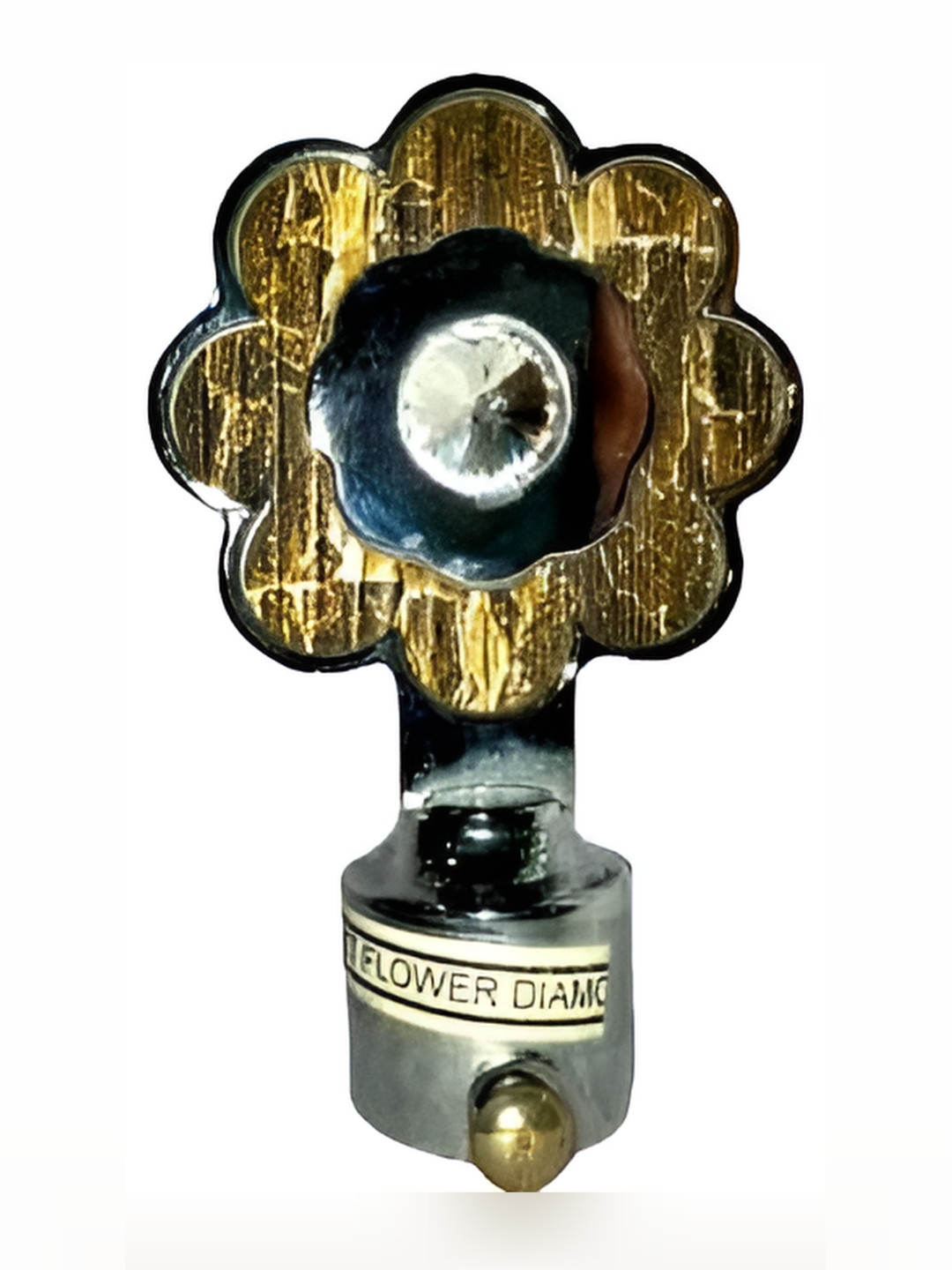 Rab 2 Pieces Brown Metal Rod Rail Brackets