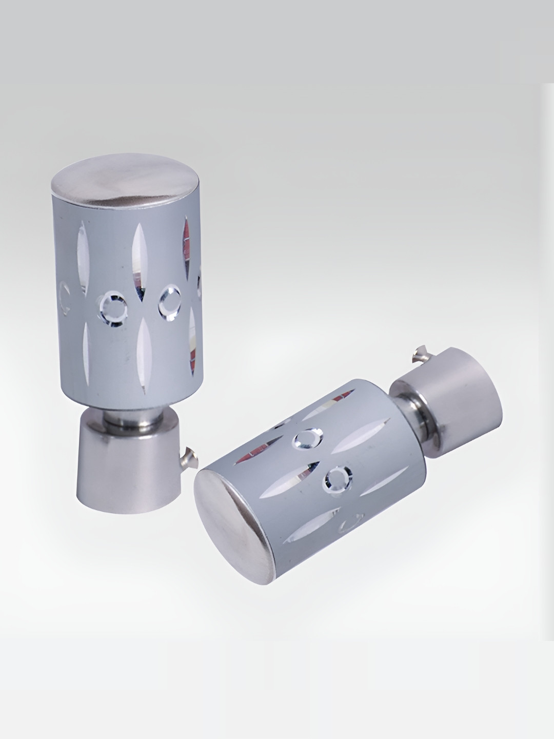 Rab Silver Toned 4 Pieces Stainless Steel Bracket & Hooks