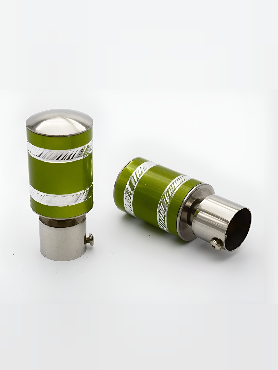 Rab Green 2 Pcs Rod Rail Metal Bracket