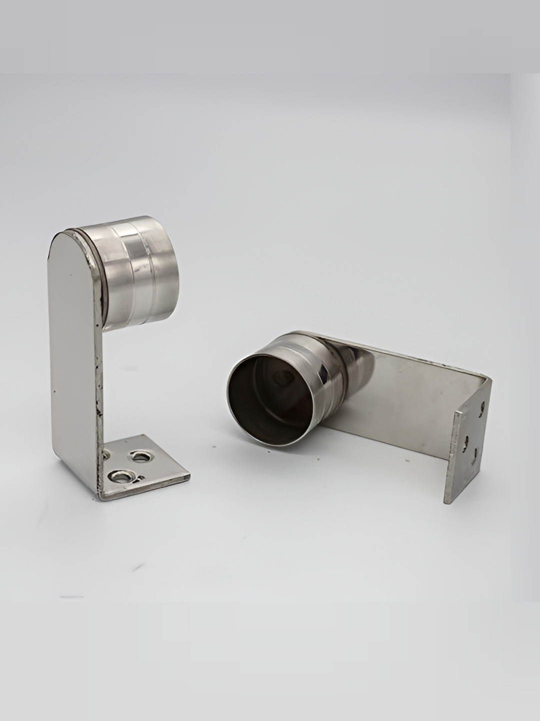 Rab Silver 2 Pieces Metal Rust Proof Bracket Hooks