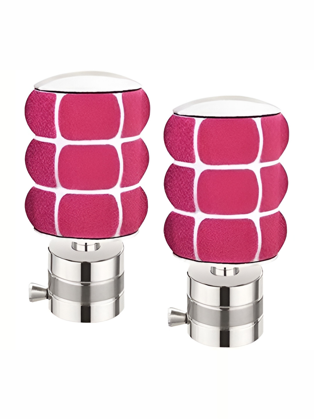 Rab Pink 4 Pieces Stainless Steel Rod Rail Brackets