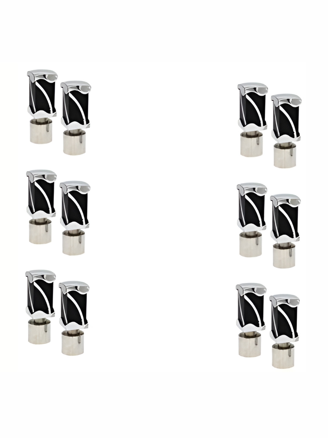 Rab Brown 24 Pieces Rod Rails Brackets