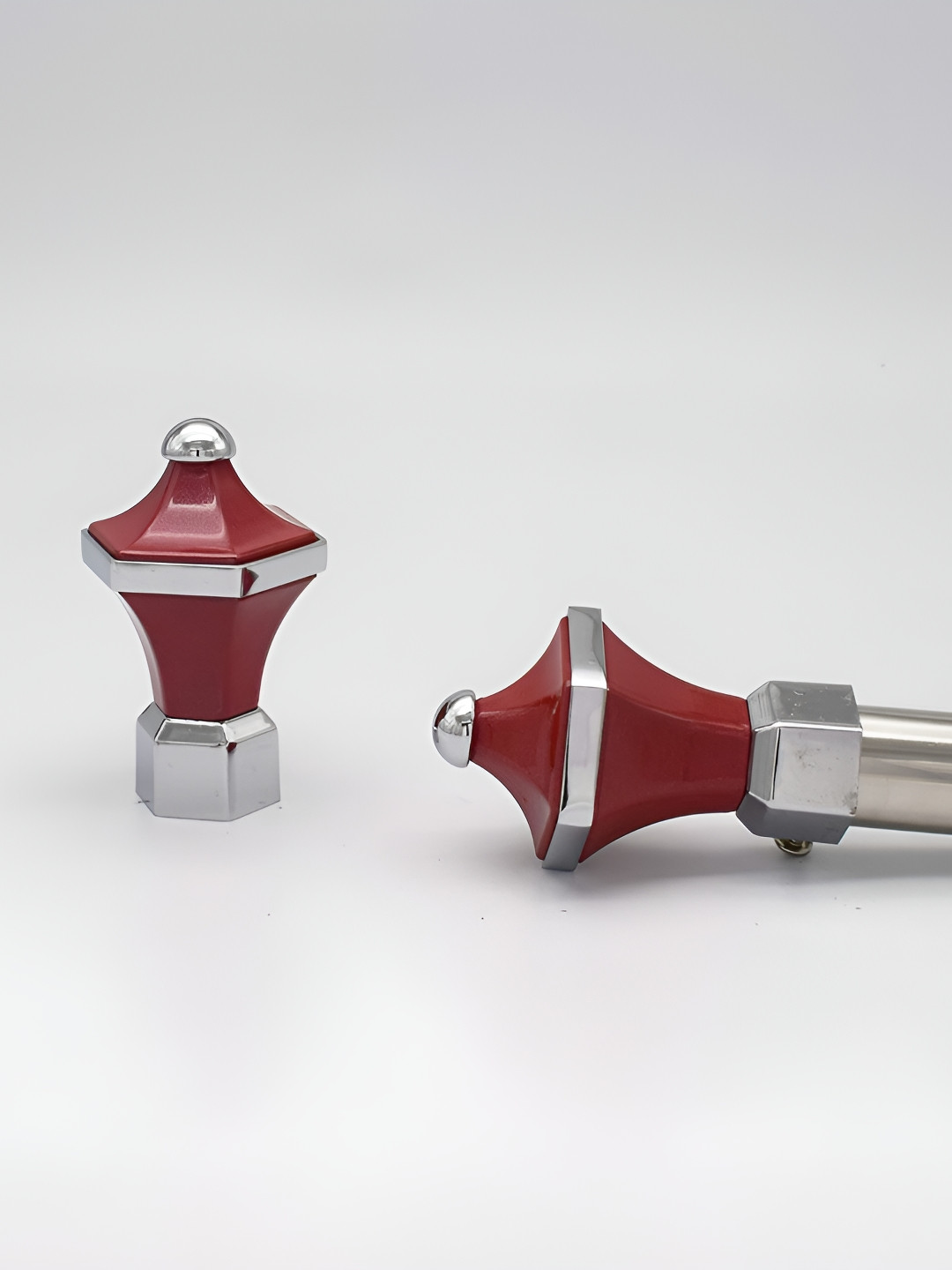 Rab Red 2 Pieces Rod Rail Metal Bracket