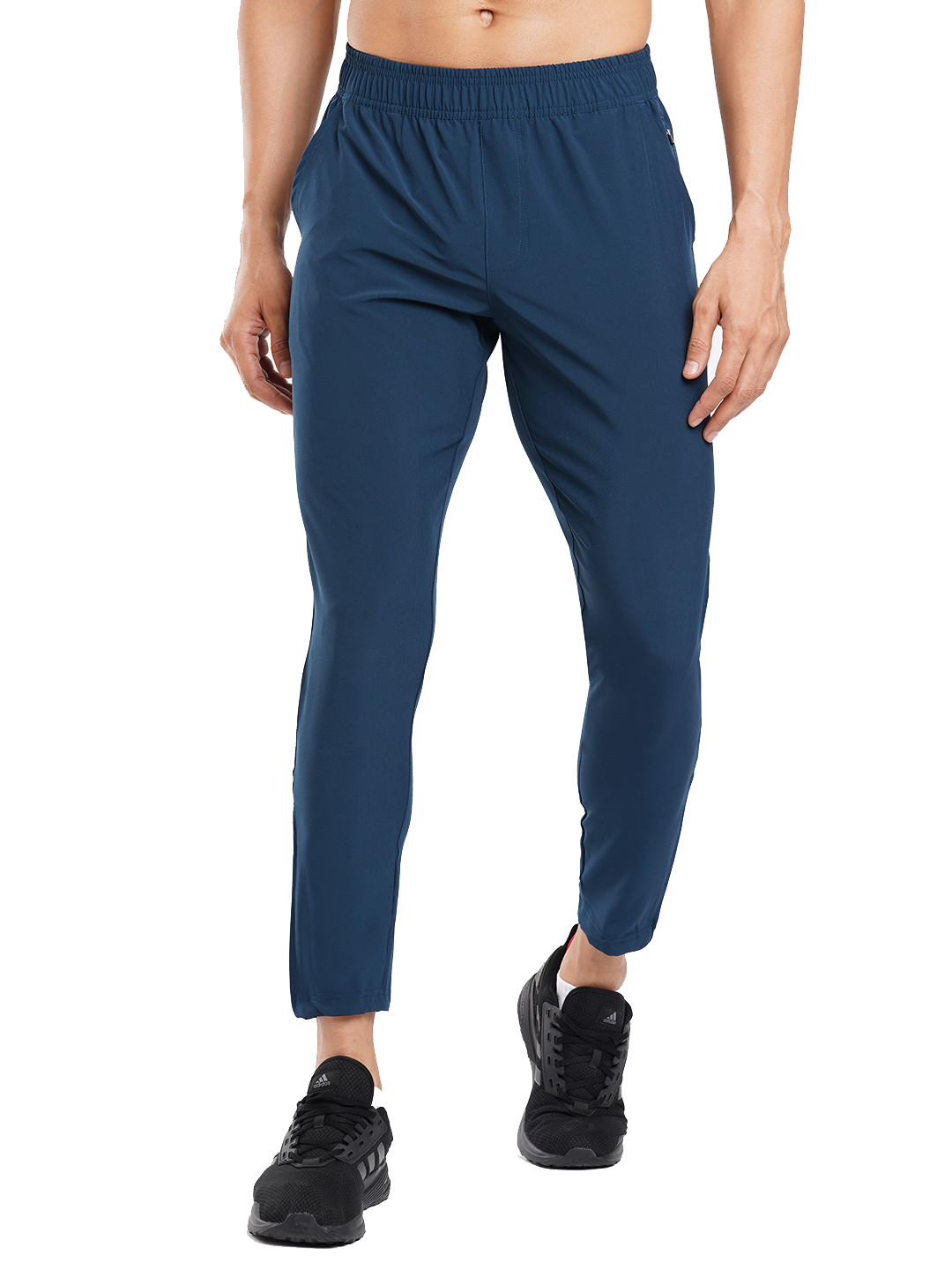 TEGO Men Mid-Rise Tapered Fit Joggers
