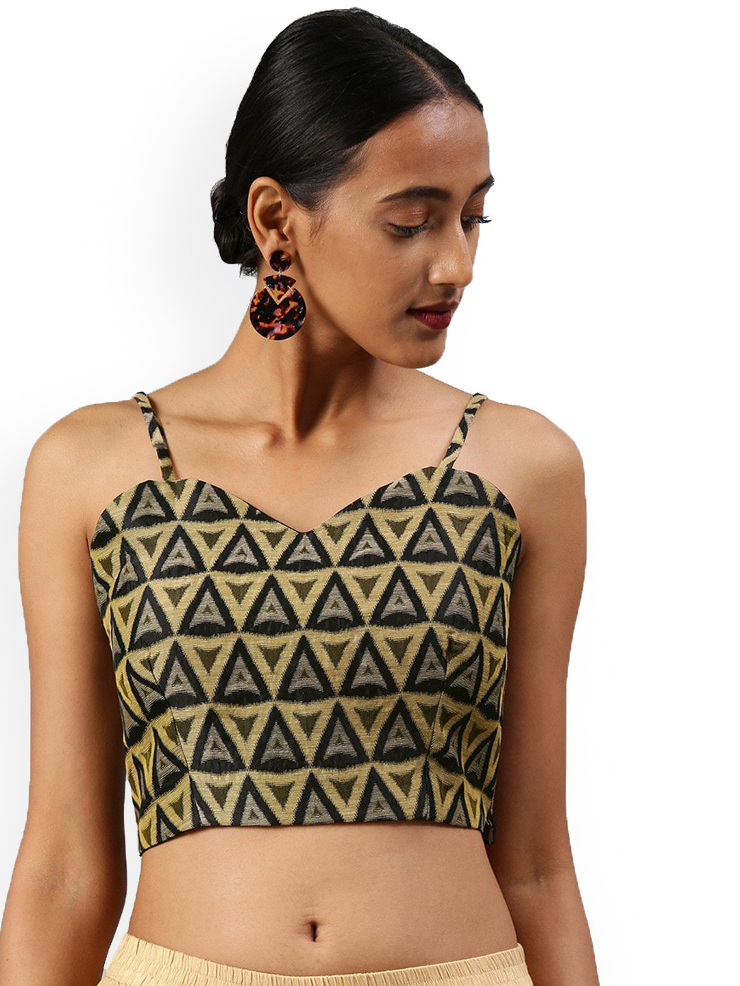 KALINI Woven Design Saree Blouse