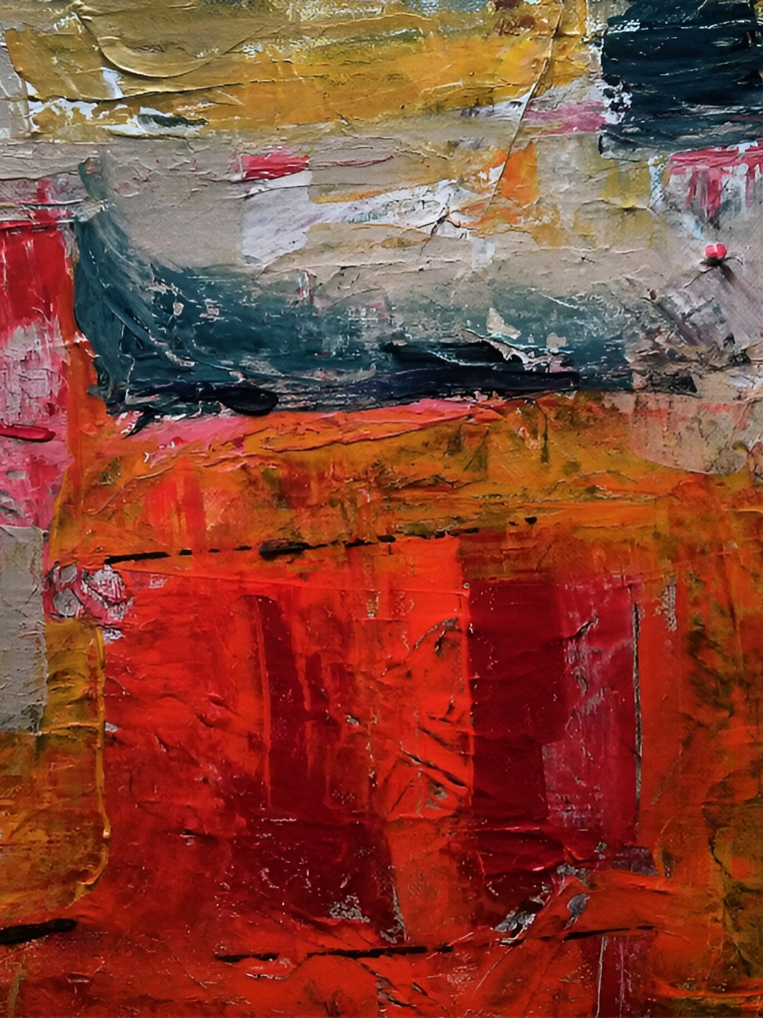 AdventuresIndia Wood Wall Rectangle Paintings Wall Art -17.71 x 13.77In