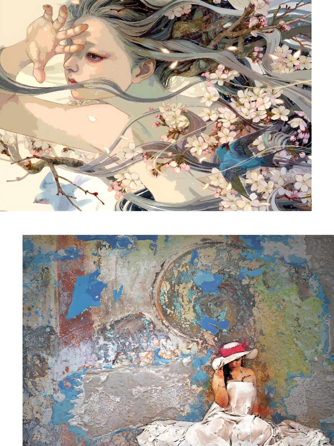 Adventures India Wood Wall Rectangle Paintings Wall Art -15.98 x 20.98 In