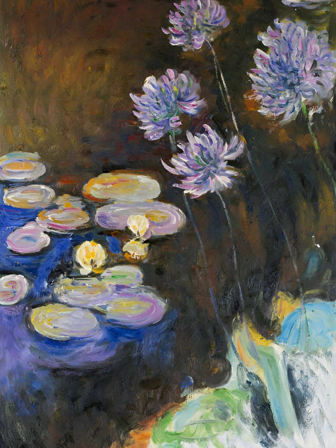 Adventures India Brown & Purple Wooden Paintings Wall Art