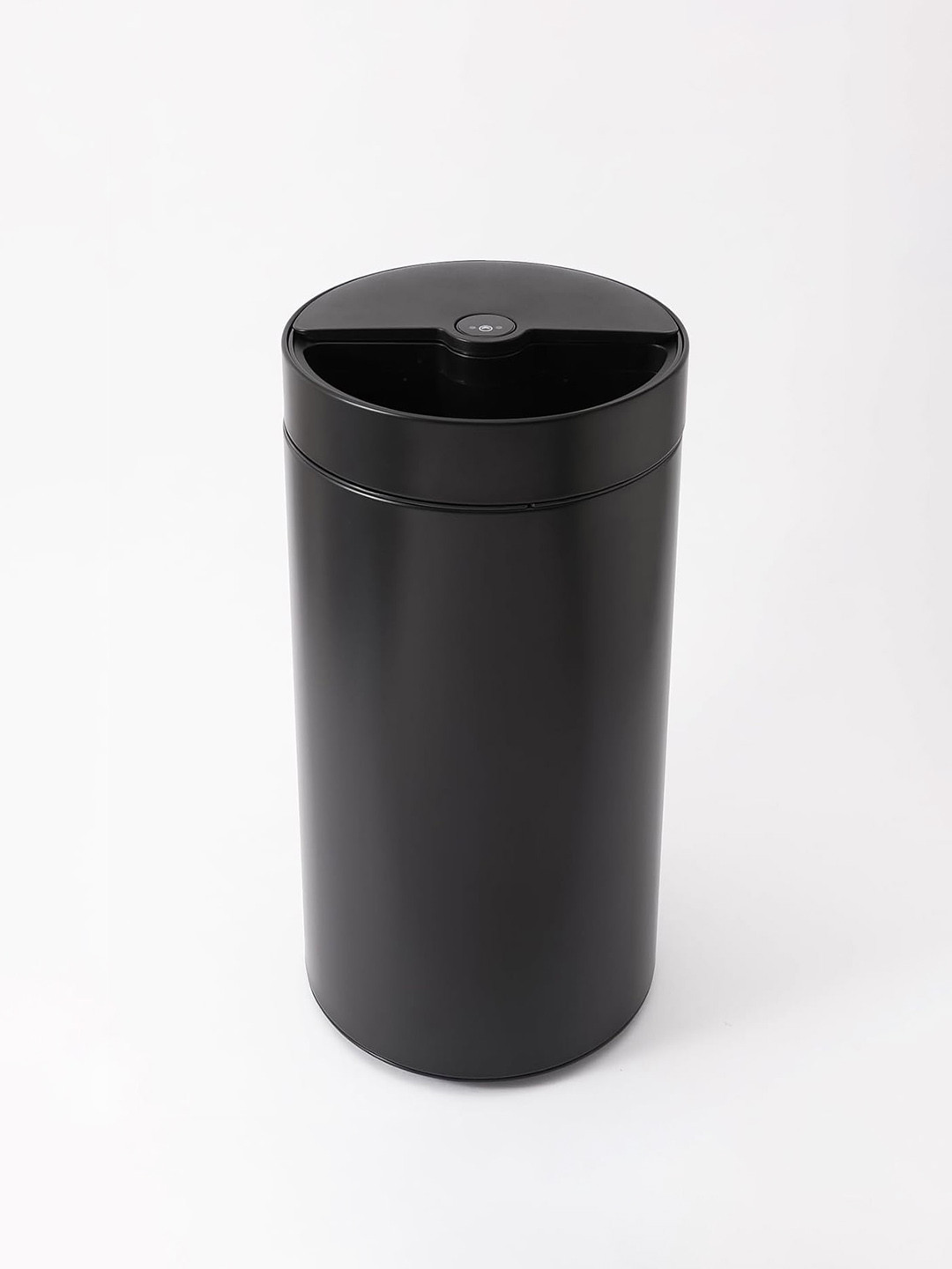 Kuber Industries Black Stainless Steel Sensor Dustbin Dustbins