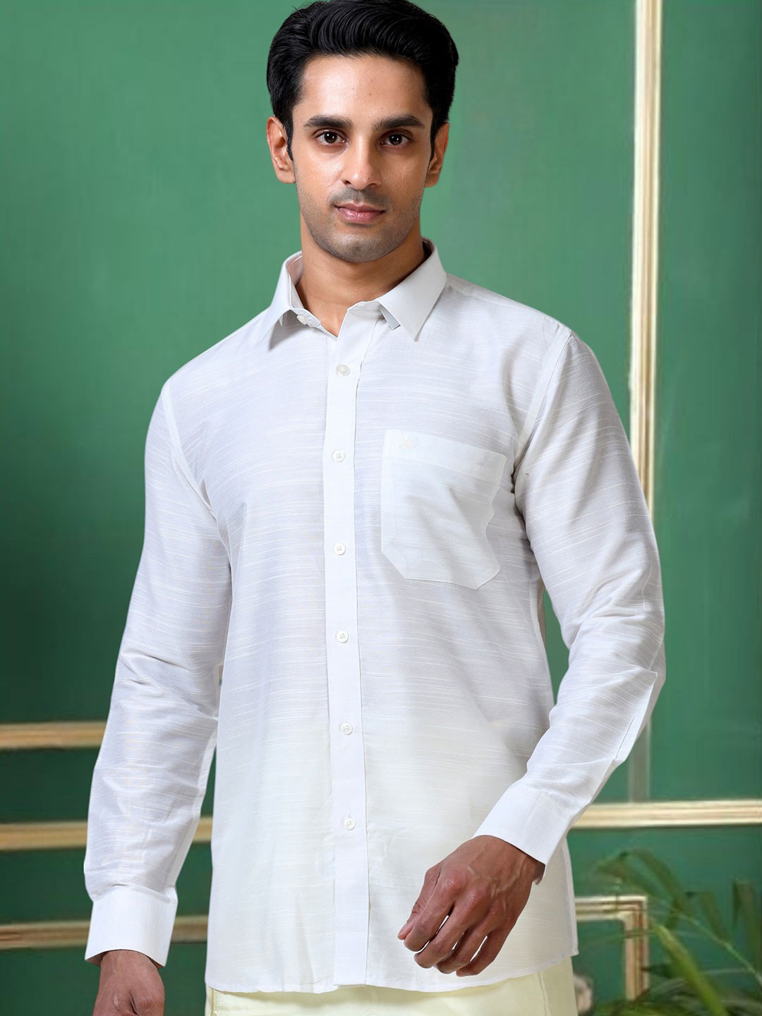 TATTVA Regular Fit Long Sleeves Ethnic Shirt
