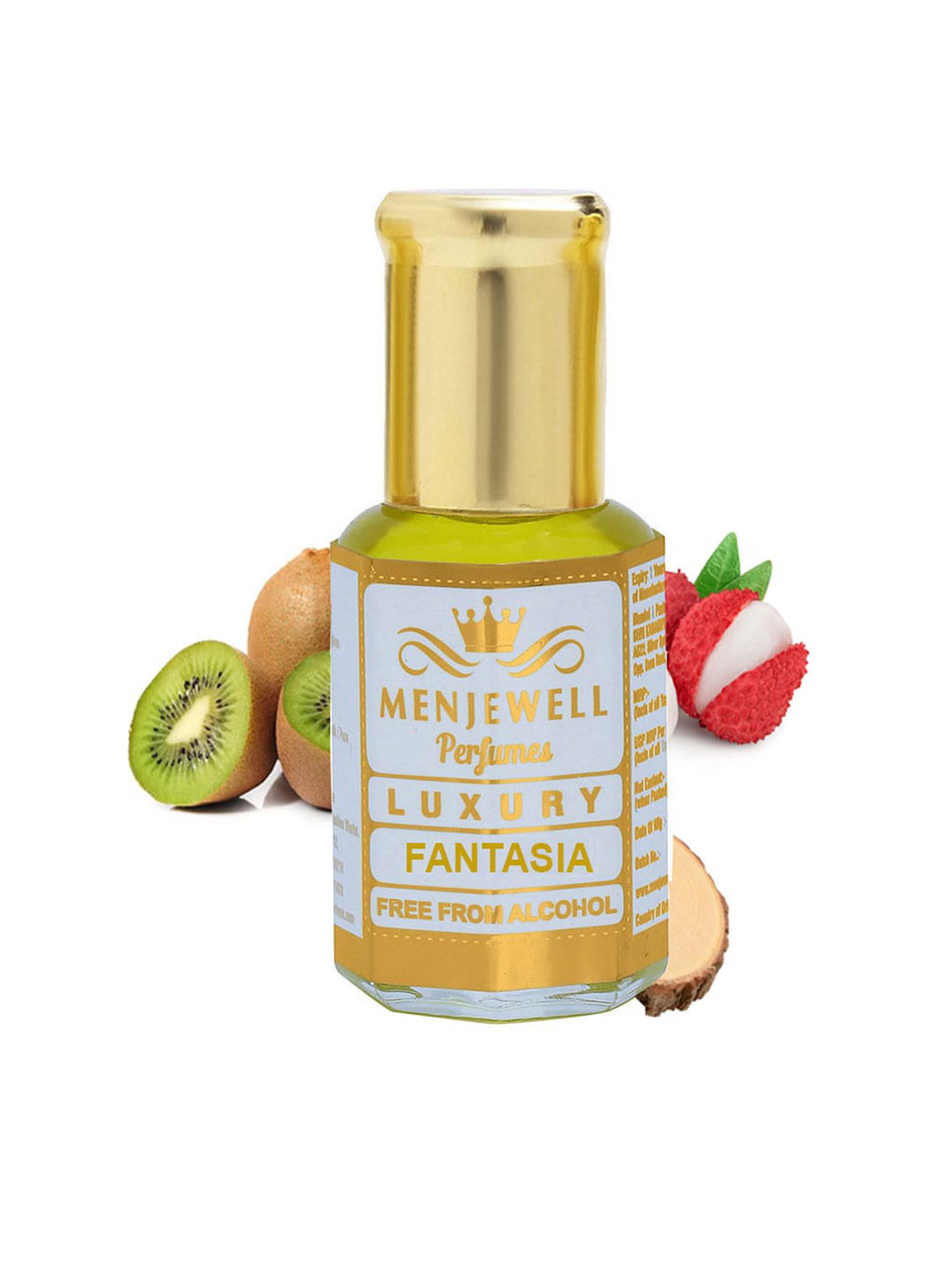 Menjewell Luxury Fantasia Alcohol-Free Long Lasting Perfume - 12 ml