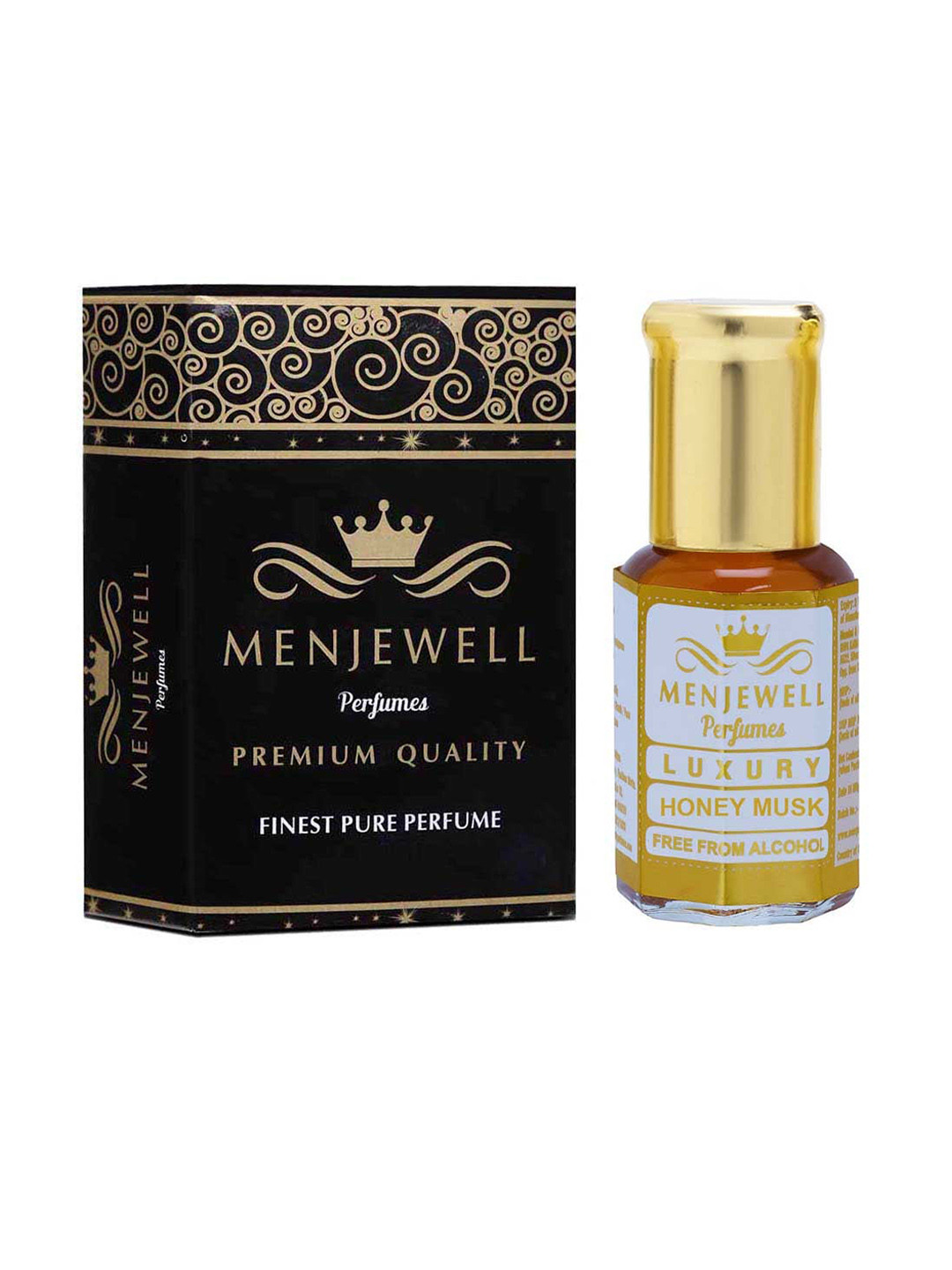 Menjewell Luxury Honey Musk Long Lasting Perfume - 12ml