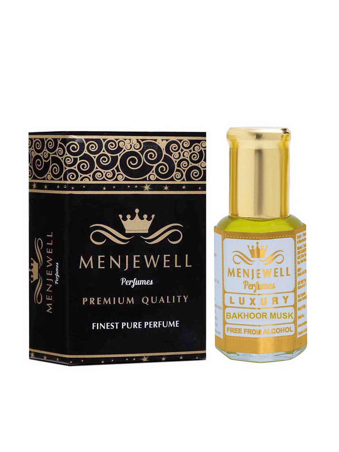 Menjewell Luxury Bakhoor Musk Long Lasting Perfume - 12ml