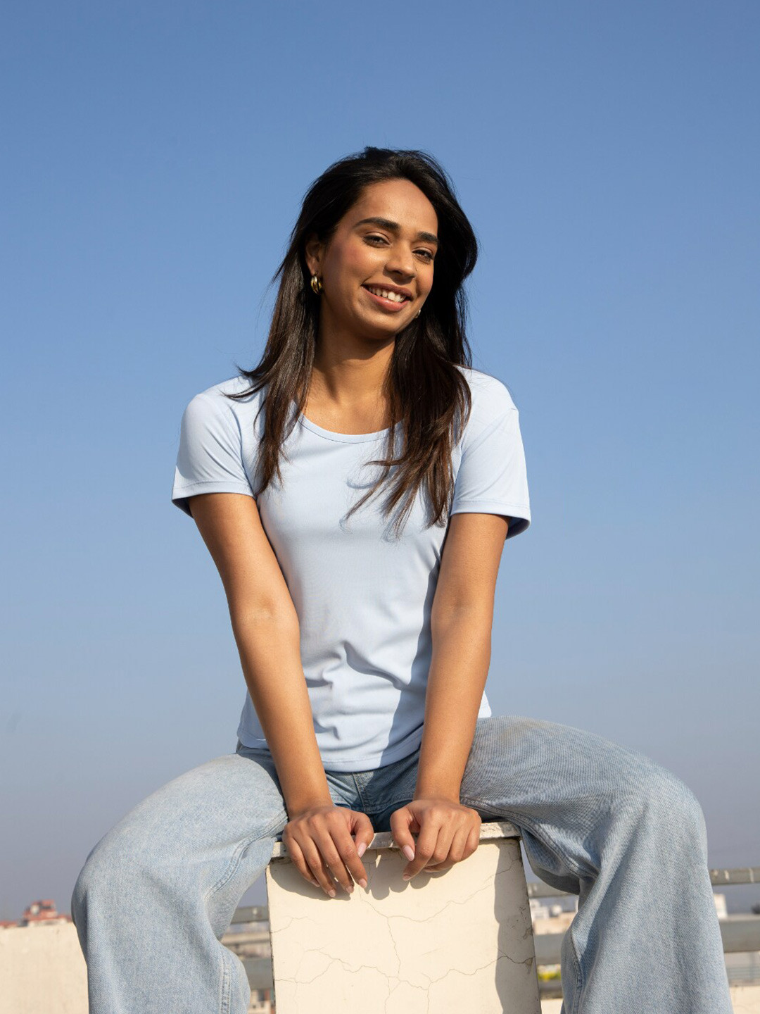 RYZ Round Neck Cut Out Breathable Quick Dry Sports Top