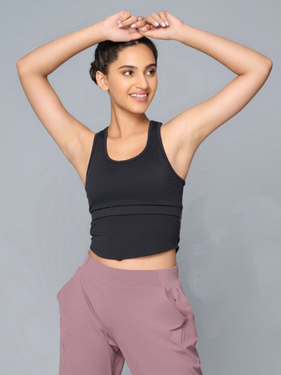 RYZ Scoop Neck Cut Out Ultra Soft Sports Tank Top