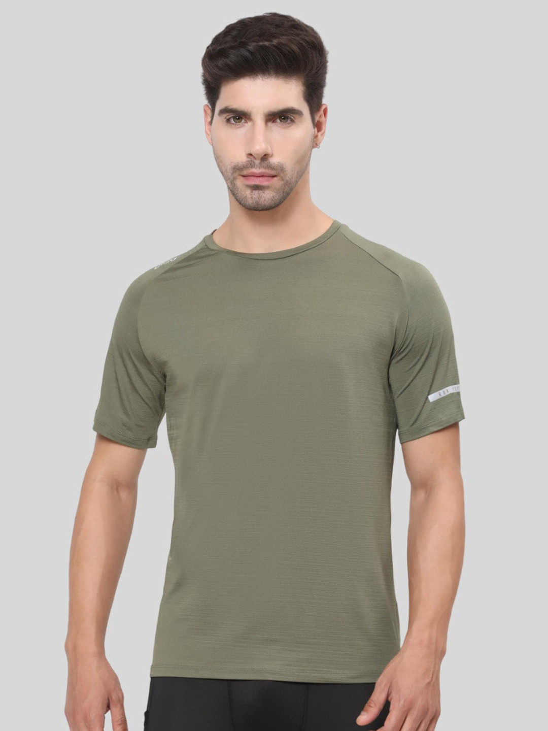 DIDA Green Ultra Stretch Rapid Dry Sports T-shirt