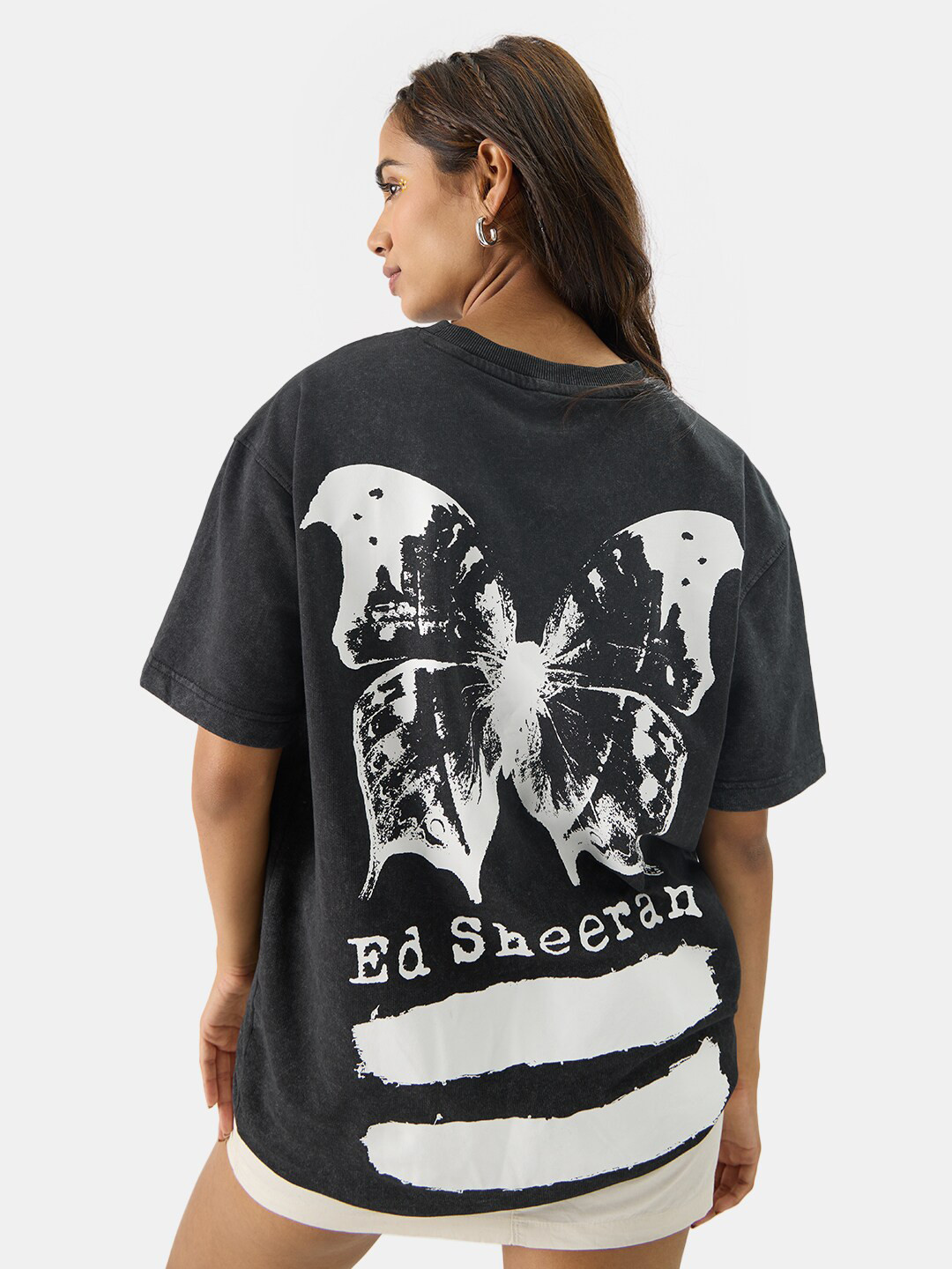 The Souled Store Women Ed Sheeran Mathematics Tour Fan Tshirt