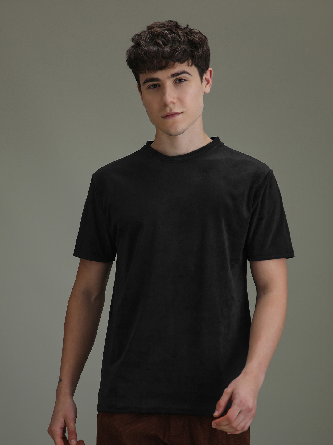 Banana Club Round Neck Slim Fit T-shirt