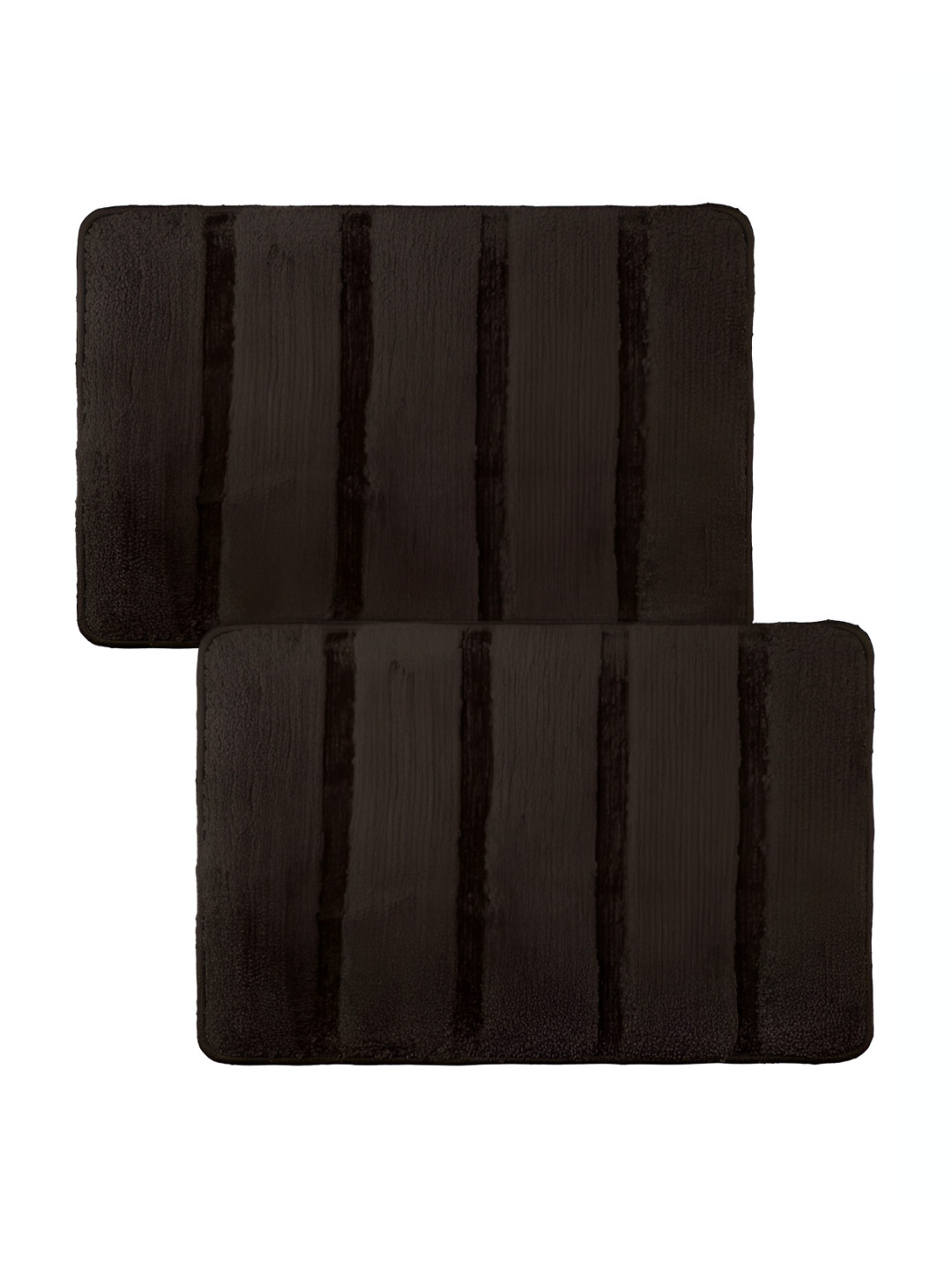 Kuber Industries Brown 2 Pieces Big Lining Anti Skid Door Mats