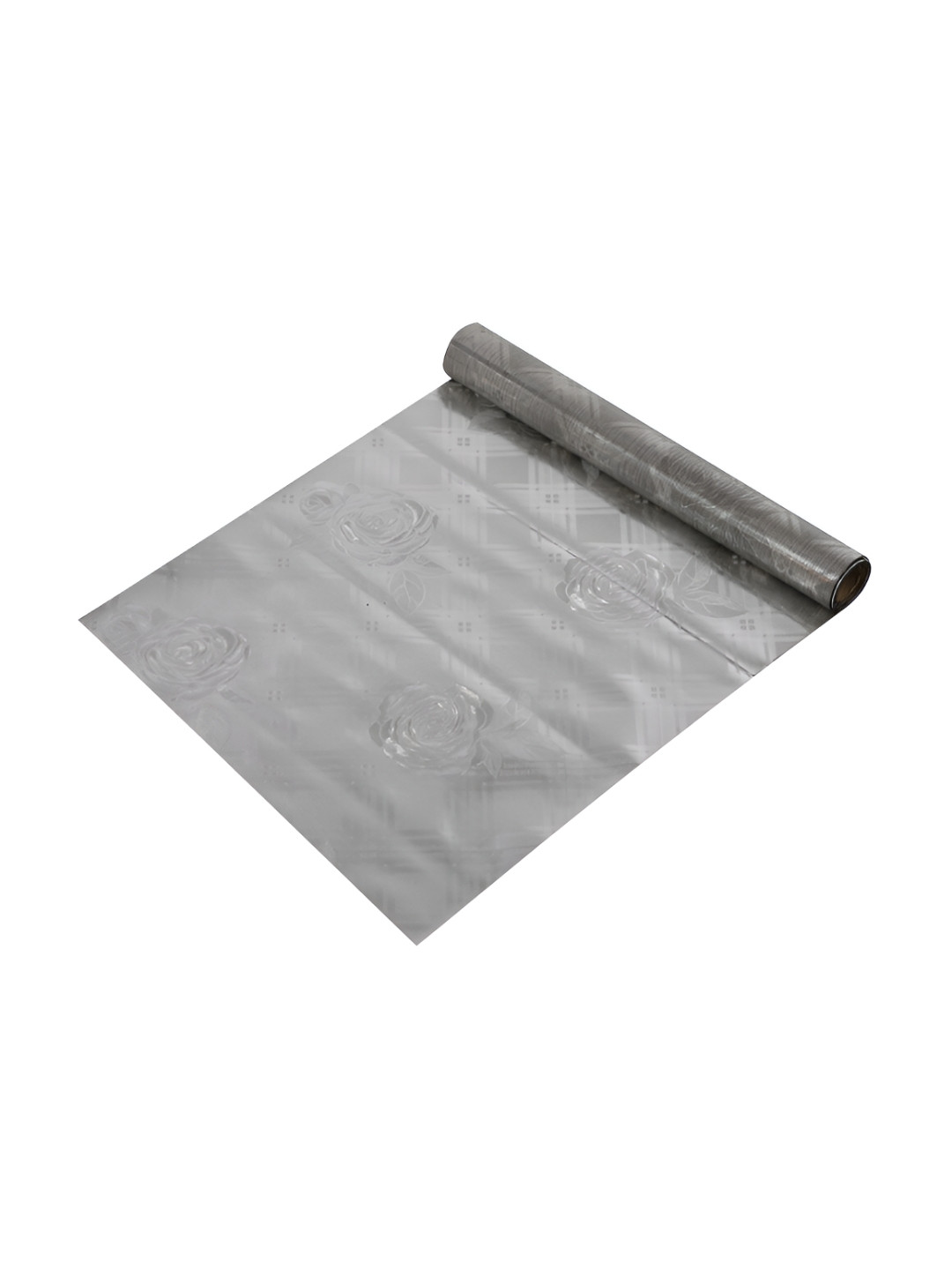 Kuber Industries Grey Printed Kitchen Cabinet Shelf Liner