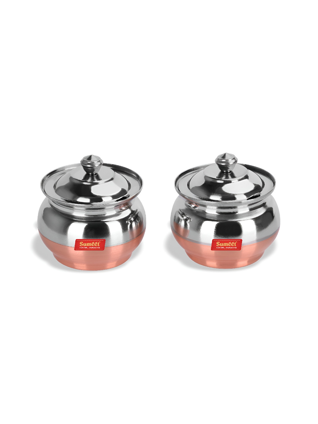 Sumeet 2 Pieces Stainless Steel Dishwasher Safe Oil Dispenser 300 ml Each