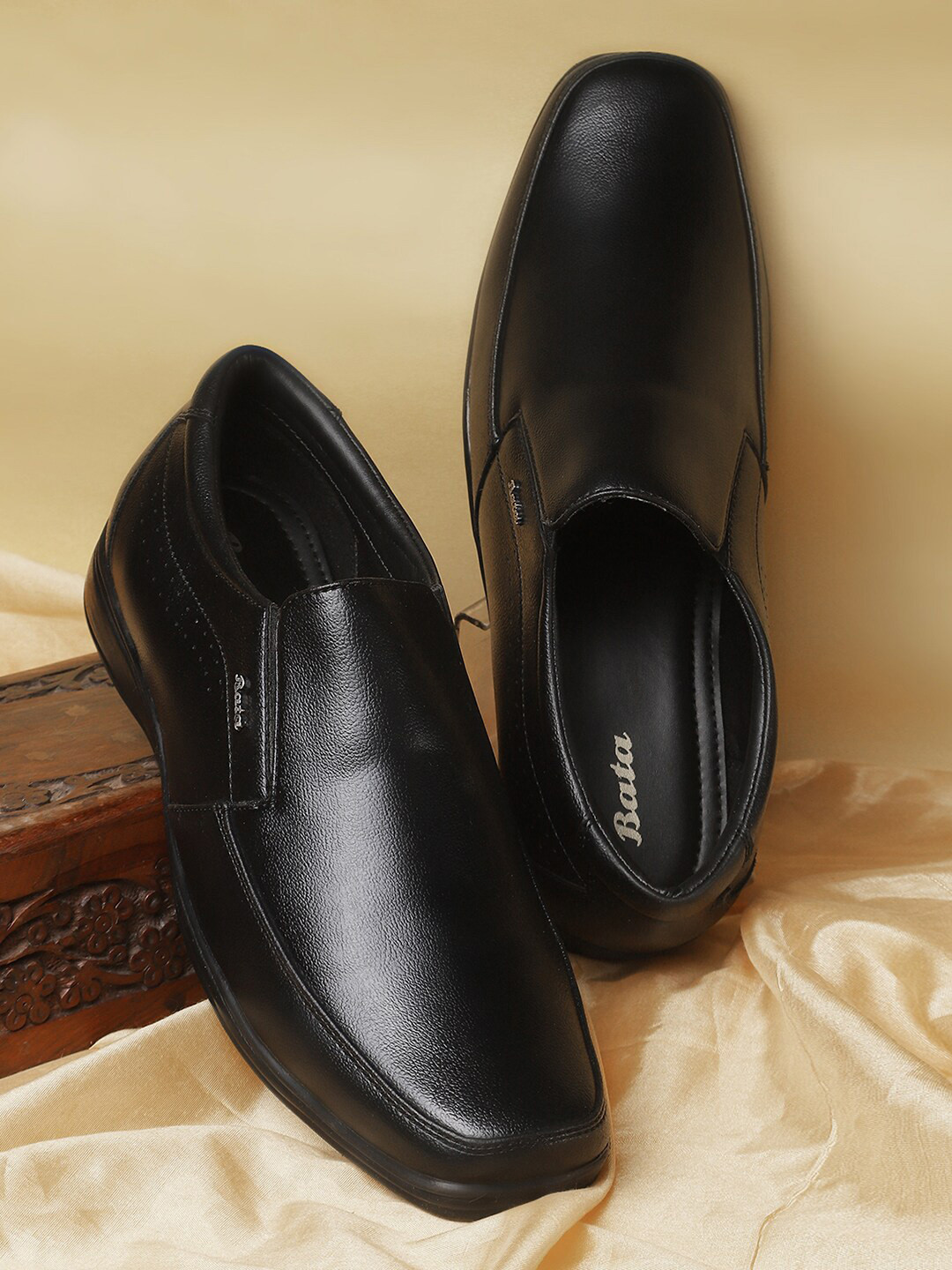 Bata Men Formal Slip-On Shoes