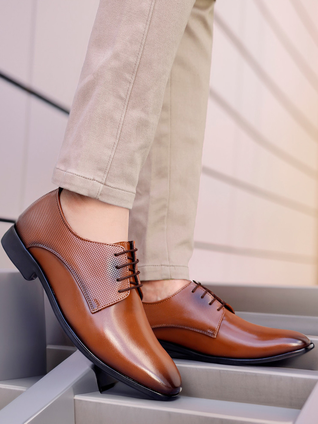 Bxxy Men Formal Lace-up Derby Shoes