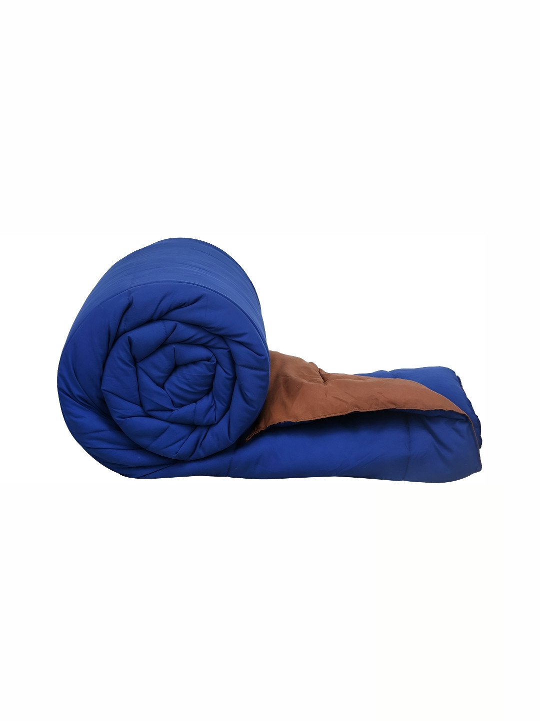 Comfowell Blue & Brown Heavy Winter 233 GSM Double Bed Comforter