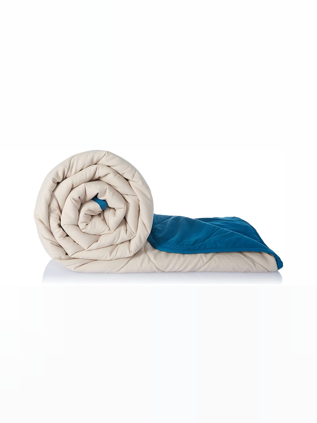 Comfowell Teal & Beige Heavy Winter Double Bed Comforter