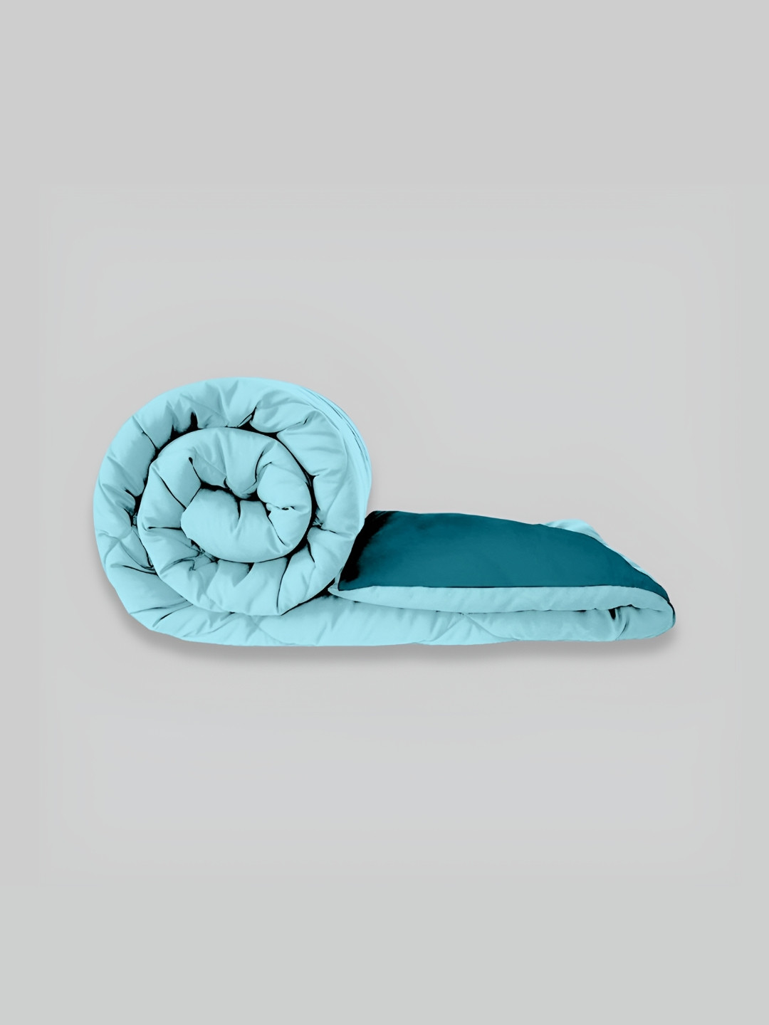 Comfowell Blue Heavy Winter 233 GSM Single Bed Quilt