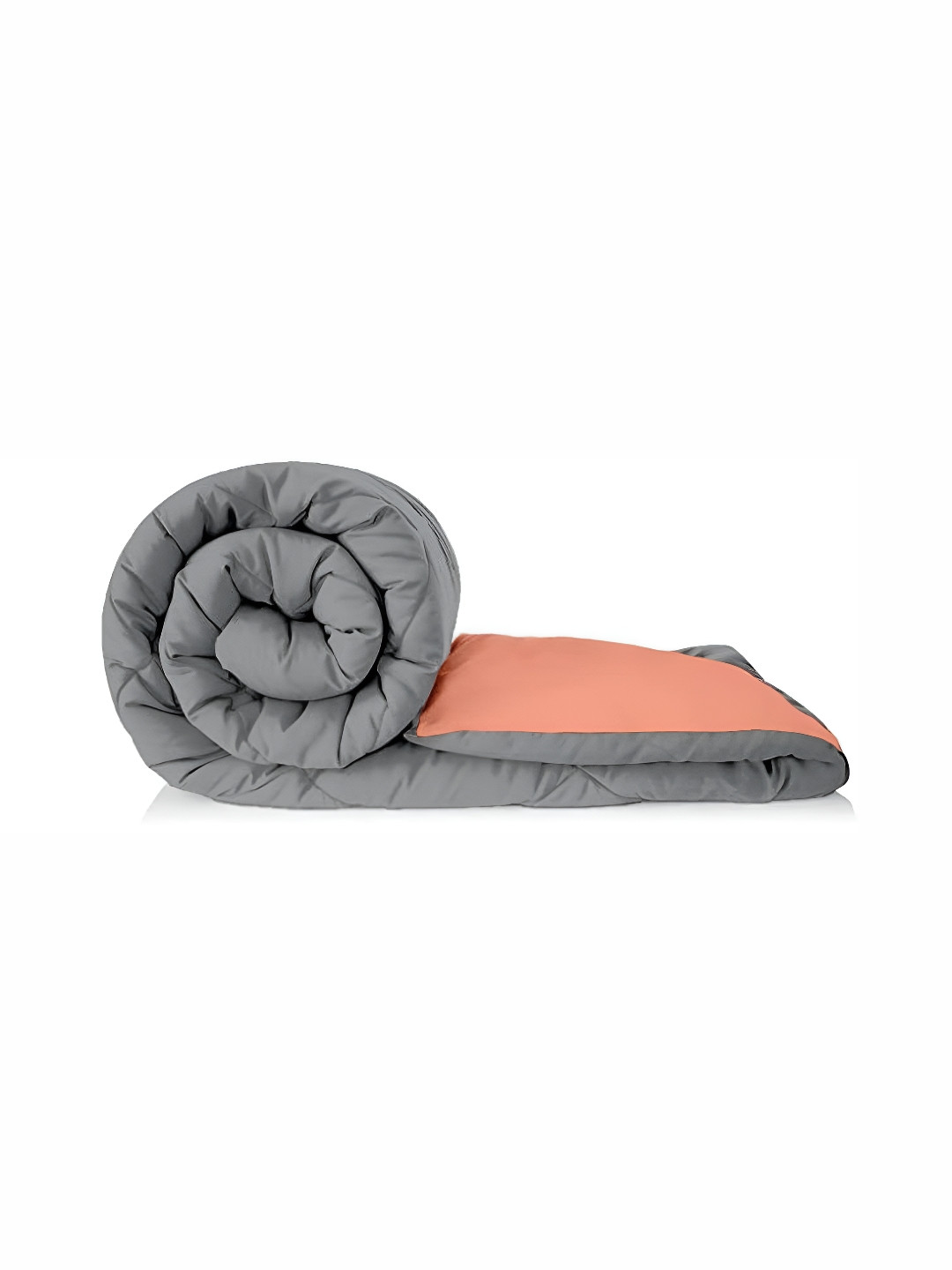 Comfowell Orange & Grey Heavy Winter 233 GSM Double Bed Comforter