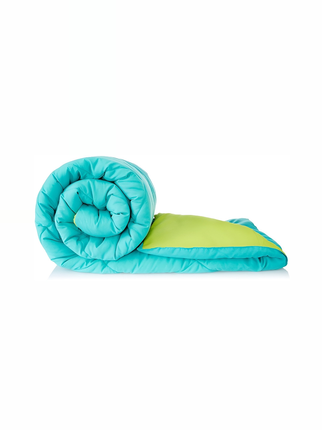 Comfowell Green & Sea Green Heavy Winter 110 GSM Single Bed Comforter