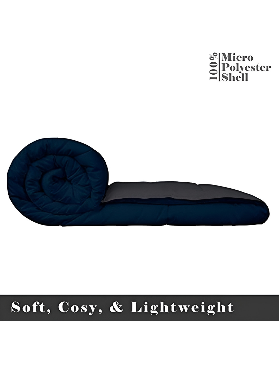 Comfowell Teal & Grey Heavy Winter 233 GSM Double Bed Comforter