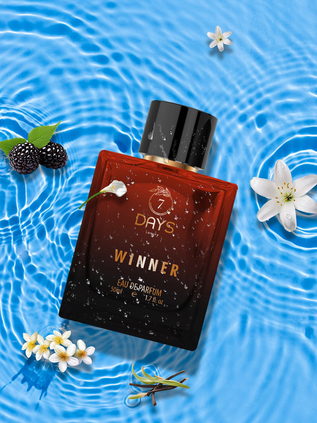 7DAYSNATURAL Winner Long Lasting Eau De Parfum - 50 ml