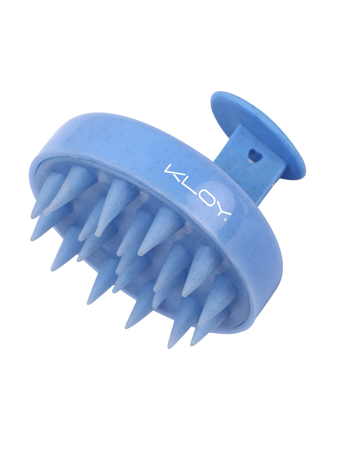 KLOY Round Hair Scalp  Massager Shampoo Brush - Blue