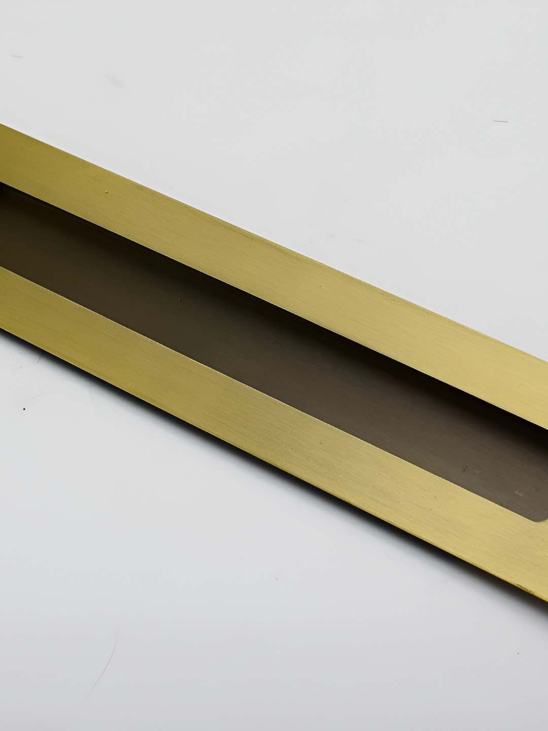 Rab Gold-Toned Glossy Finish Drawer Handle