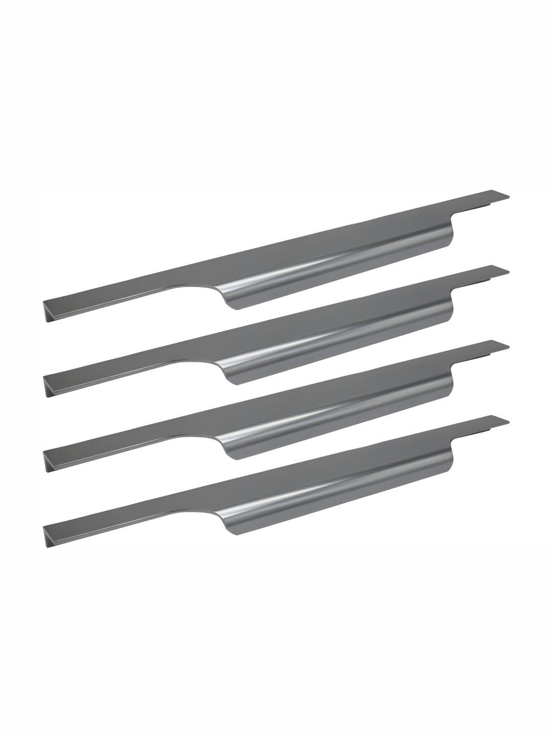 Rab Grey Metal Glossy Finish Drawer Handle