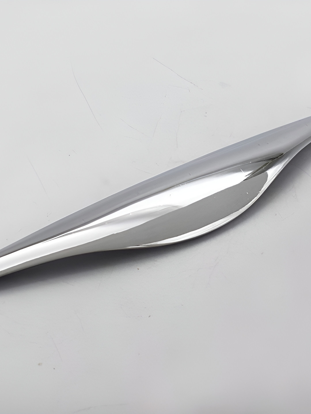 Rab Silver Toned Glossy Finish Drawer Handle