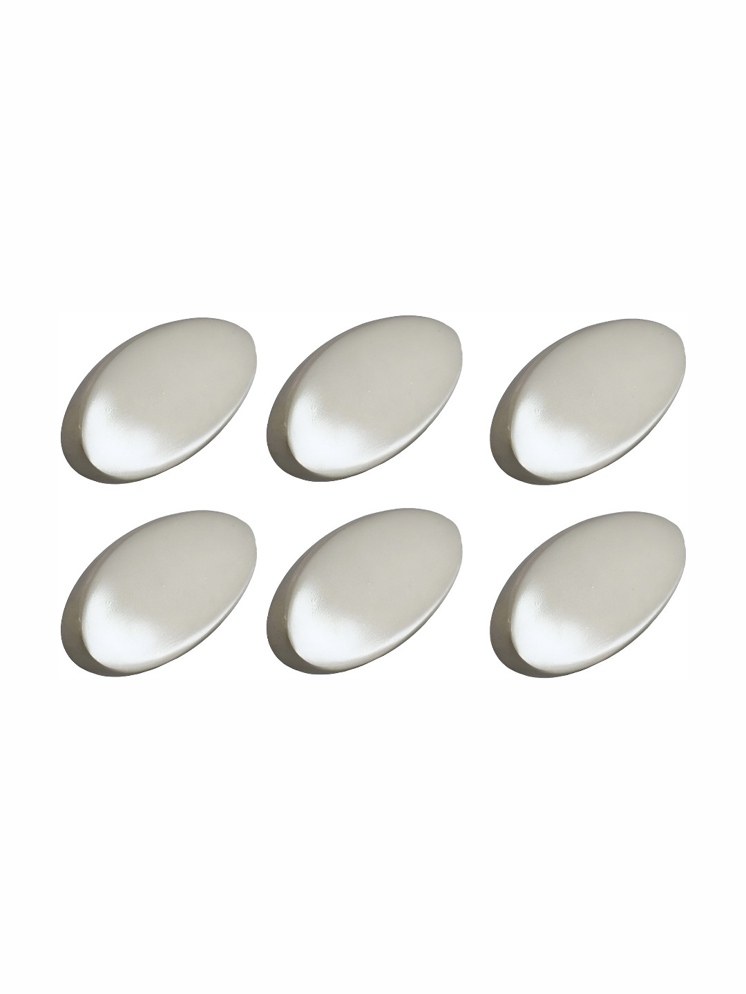 Rab Beige 6Pcs Matte Finish Door Knobs