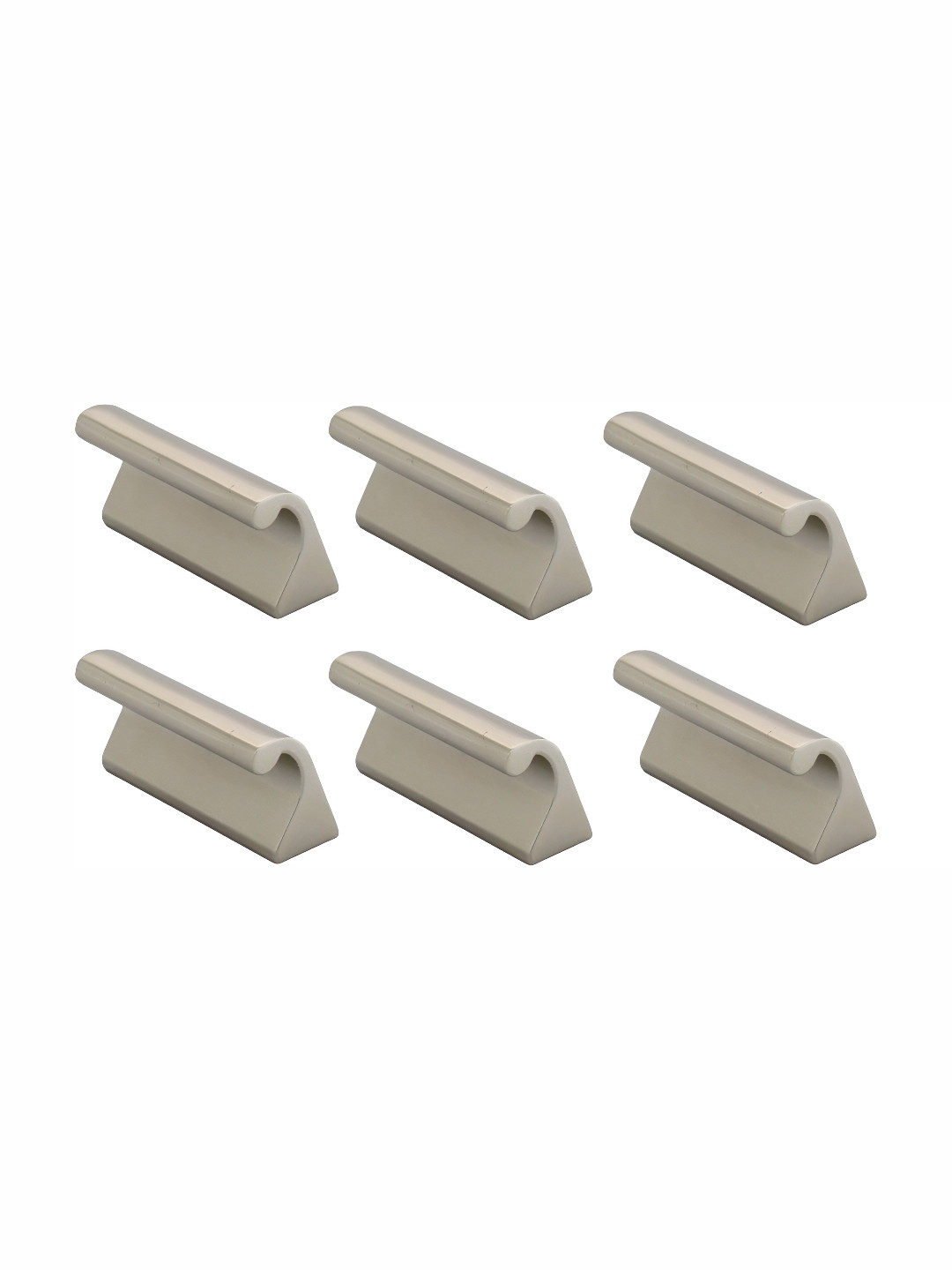 Rab Beige 6 Pieces Matte Finish Door Knobs