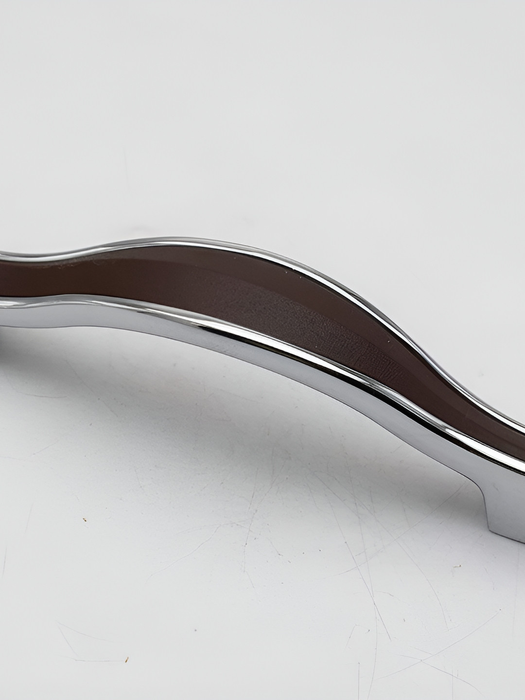 Rab Silver Toned Metal Matte Finish Drawer Handle