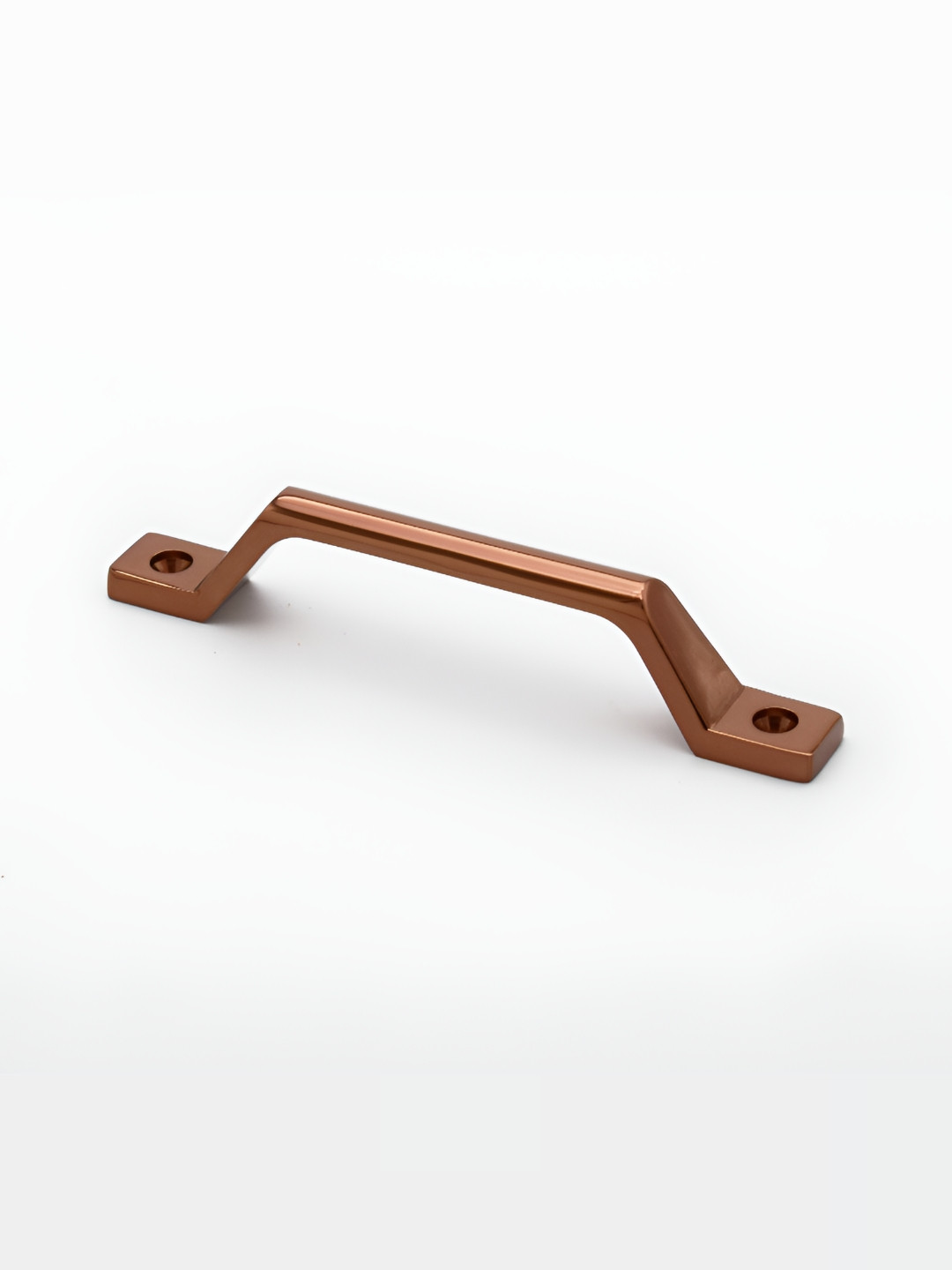 Rab Rose Gold Glossy Finished Zinc Drawer Handle
