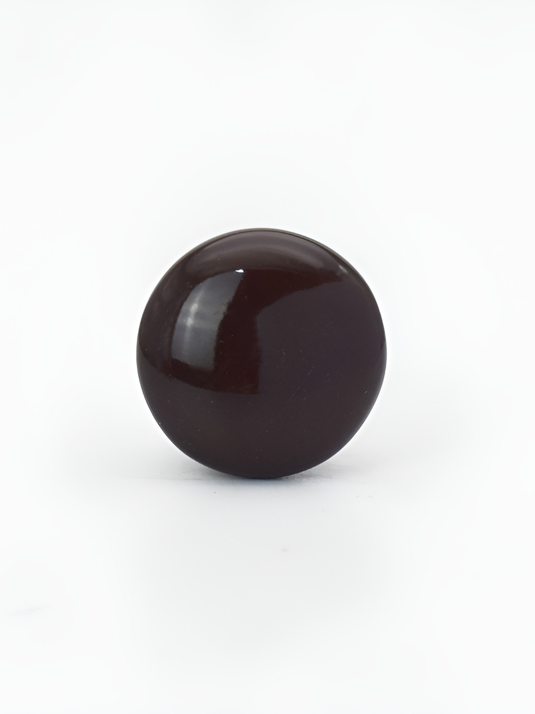 Rab Brown Glossy Finish Ceramic Cabinet/Drawer Knobs