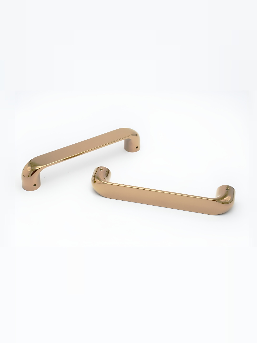 Rab CopperToned 2 Pieces Glossy Finish Door Handle